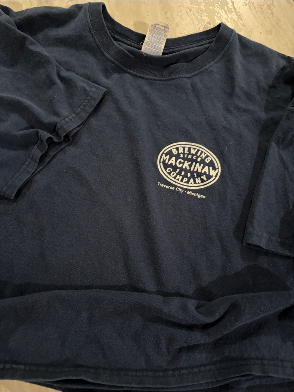 Short-Sleeve Men’s T-Shirt - Navy